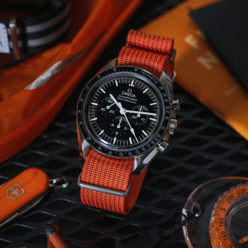 Sifu Strap Orange — Ribbed Keeper-First Nylon-Poly