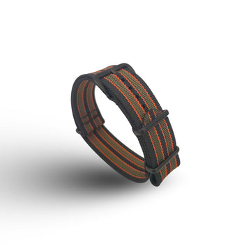 Sifu Strap Vintage Bond — Ribbed Keeper-First Nylon-Poly (1.1–1.2mm)