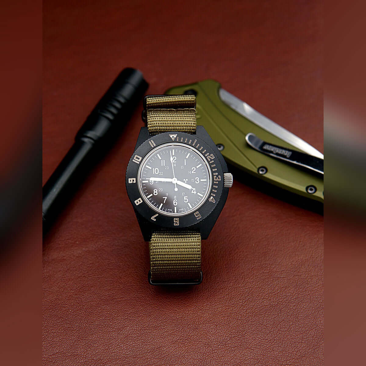3-Ring Single-Pass - Olive Green - sifustrap - 4