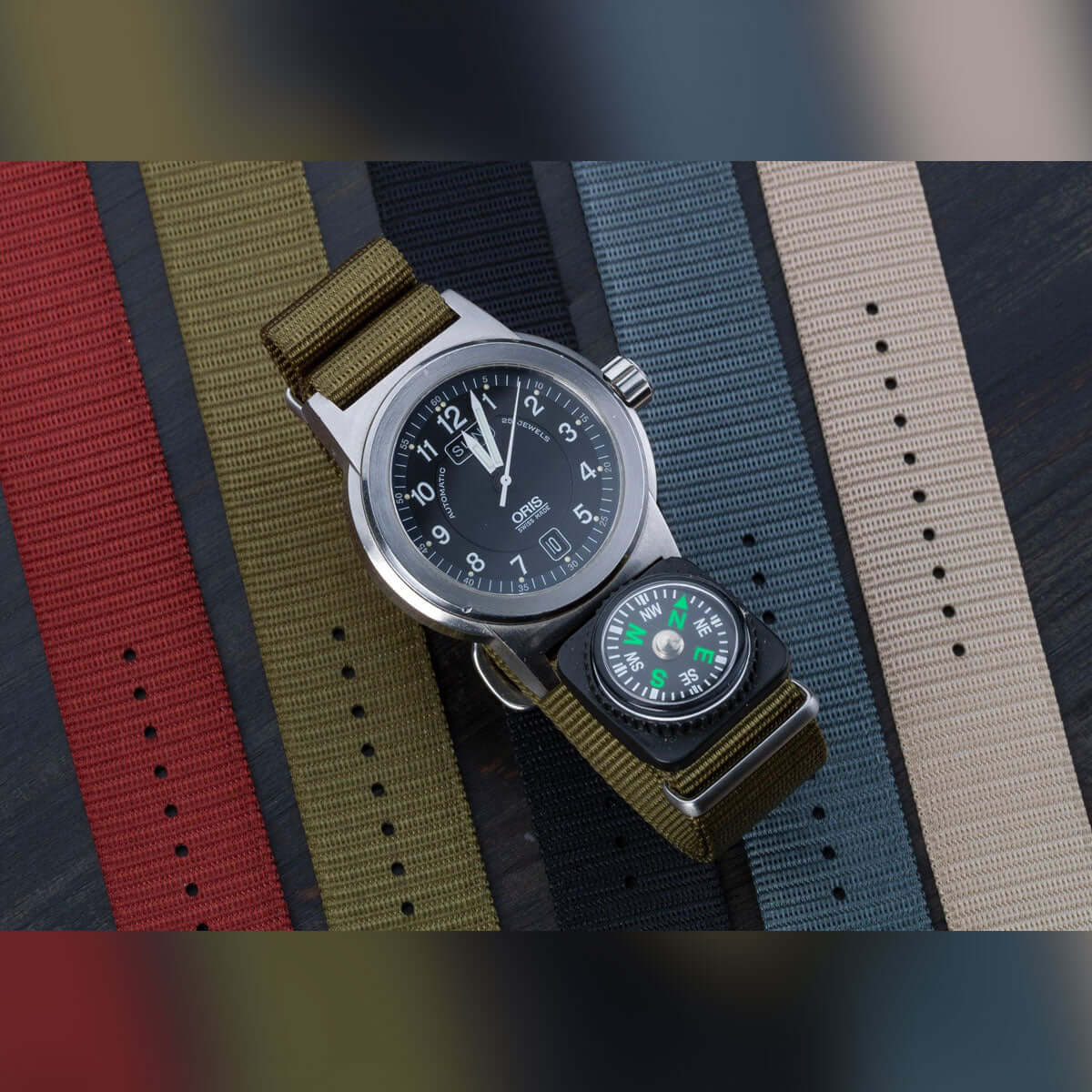 3-Ring Single-Pass - Olive Green - sifustrap - 5